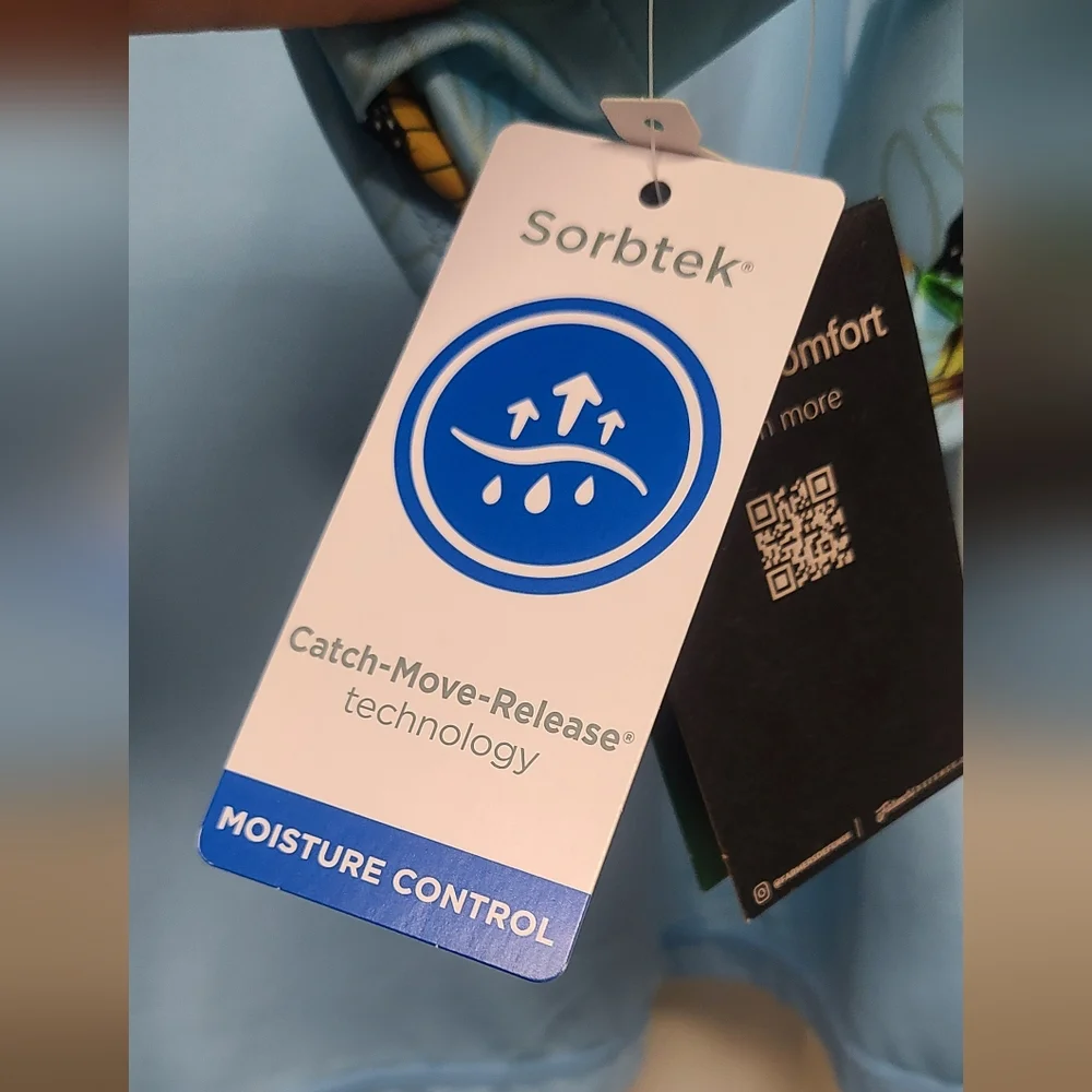 Light Blue UV Protection Hoodie Long Sleeve with Butterfly & Floral Sleeve Print - Picture 4 of 9